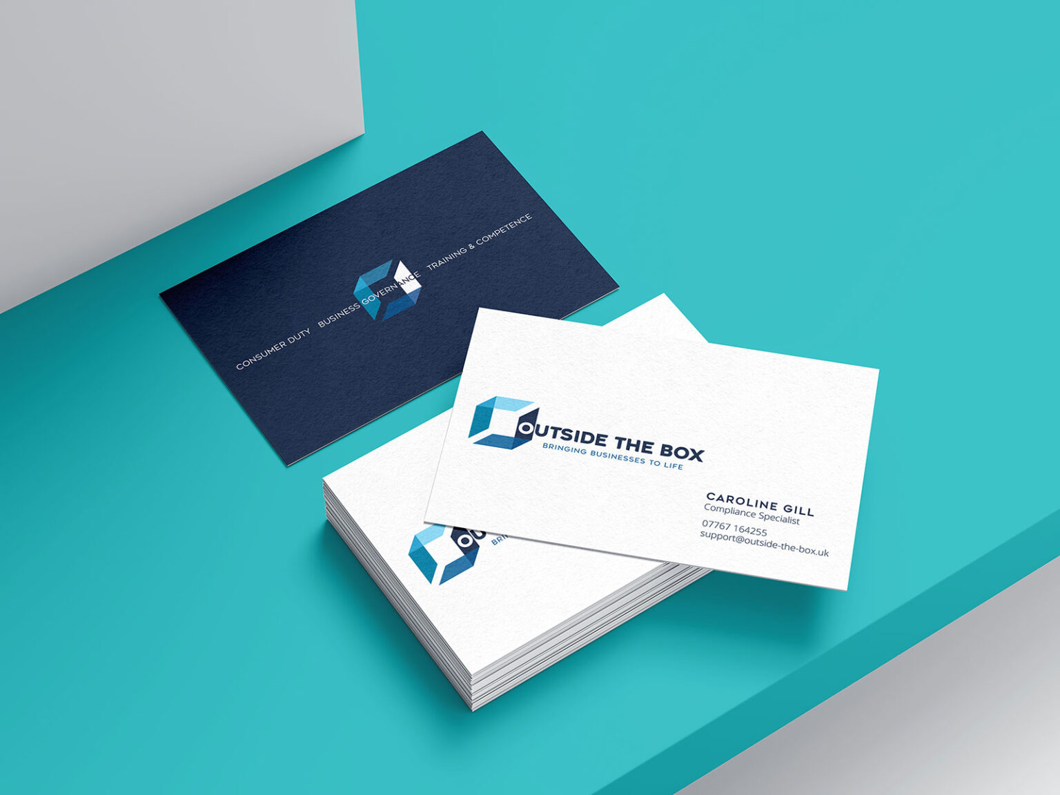 Mint Leeds Business Card Design 1