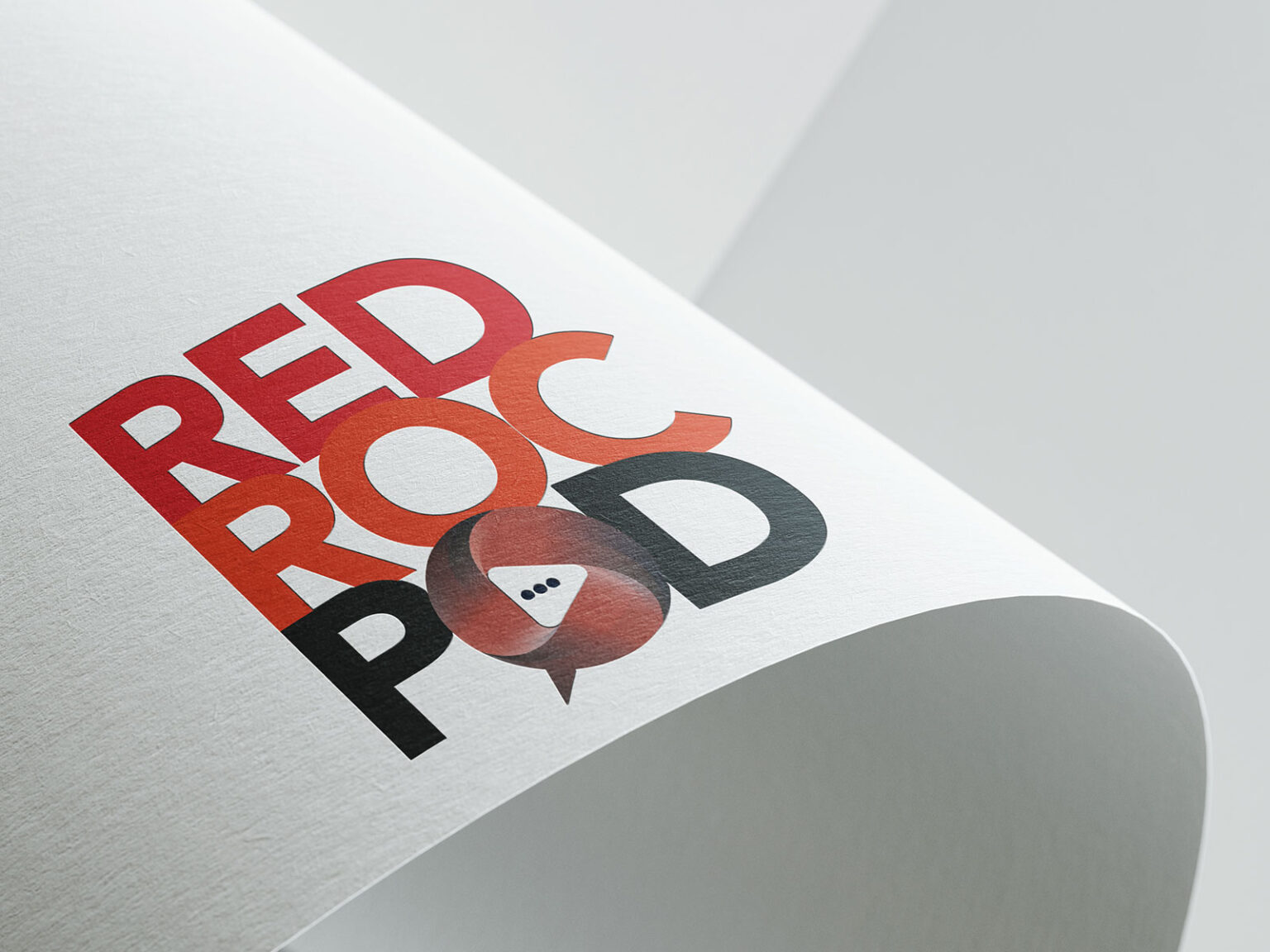 Mint Leeds Design Logo RedRocPod