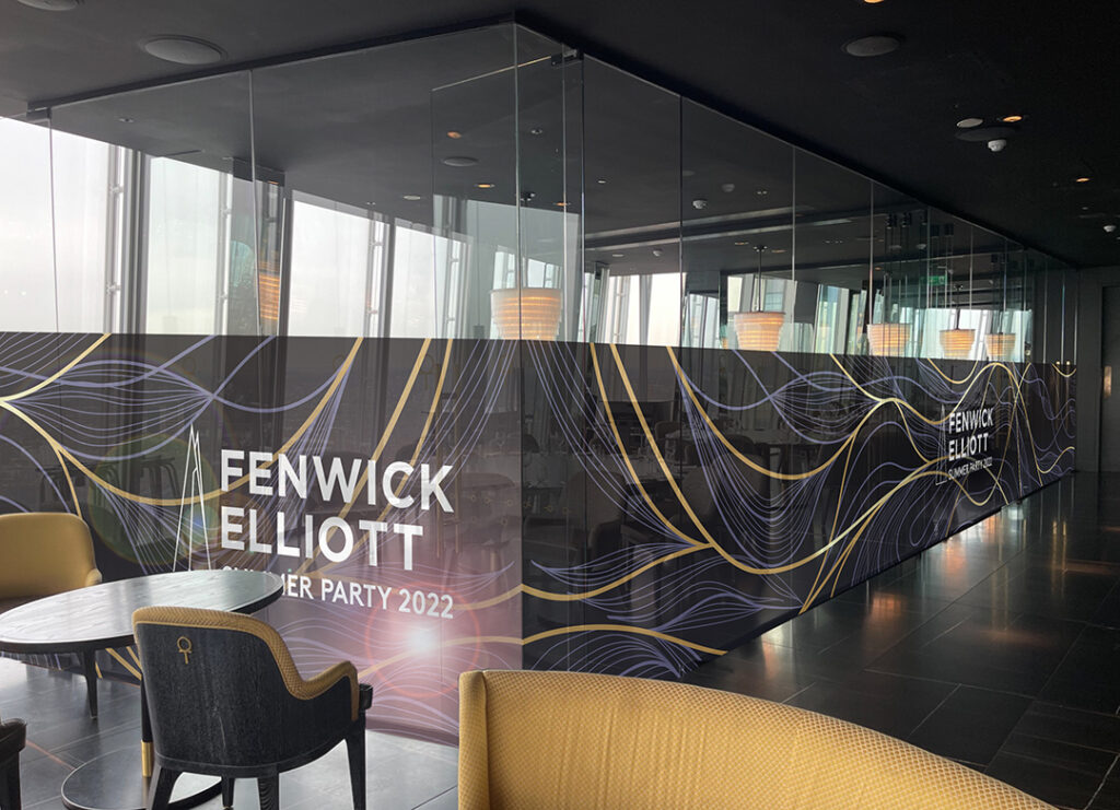 Mint Corporate Event Custom Venue Interior Branding and Graphics