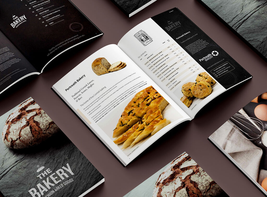 Mint Design UK Food Brochures Catalogues Bakery 1