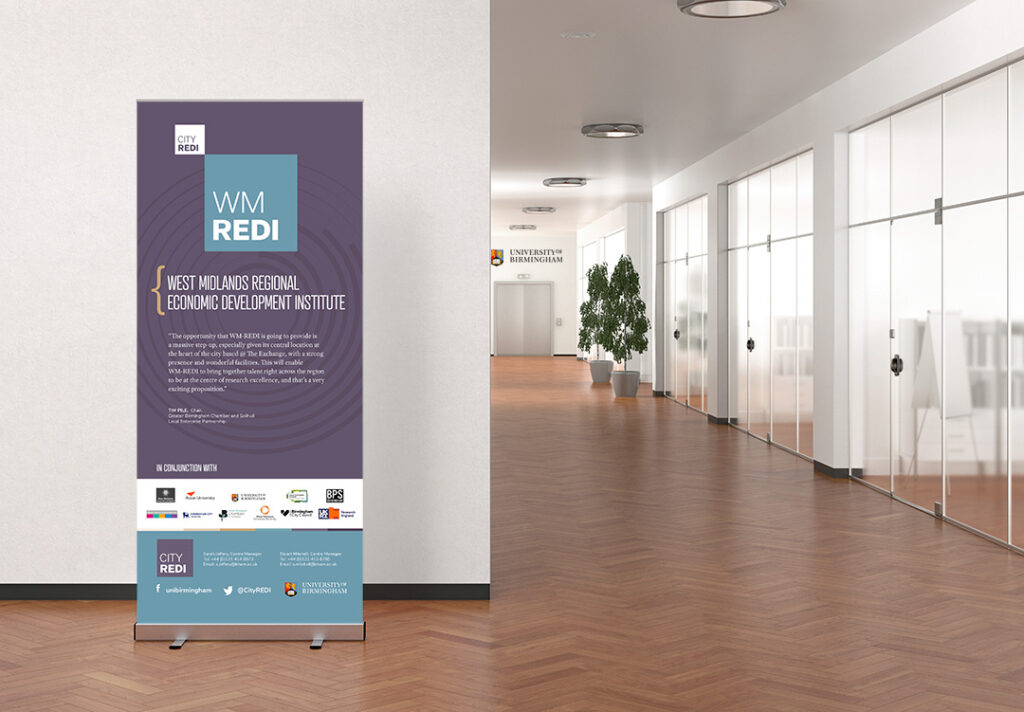 Mint Leeds Design Higher Education Pull up Banners