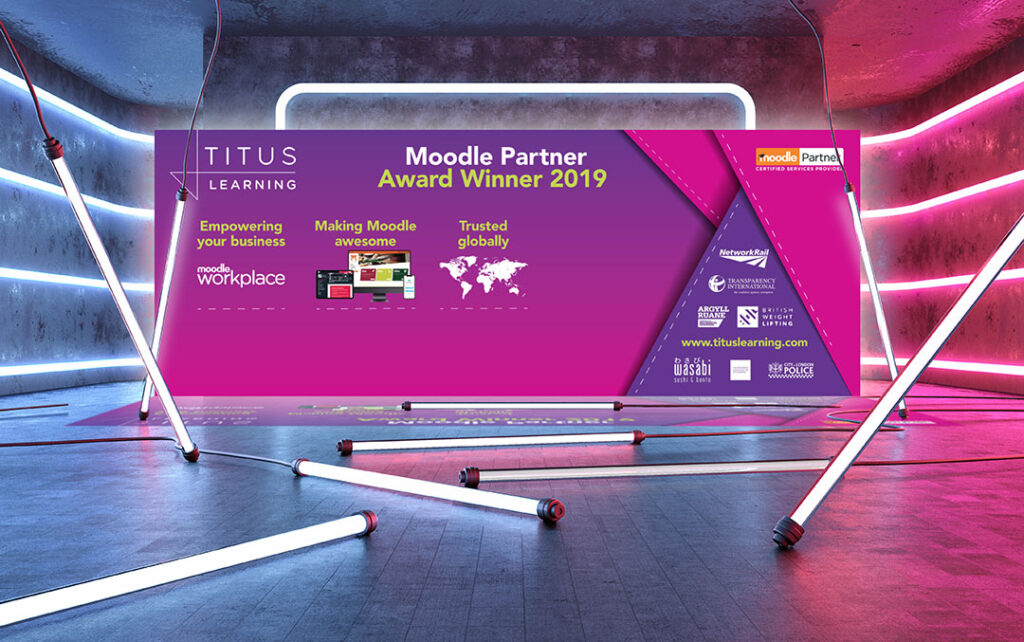 Mint Leeds Design Technology Sector Lightbox Exhibition Stand