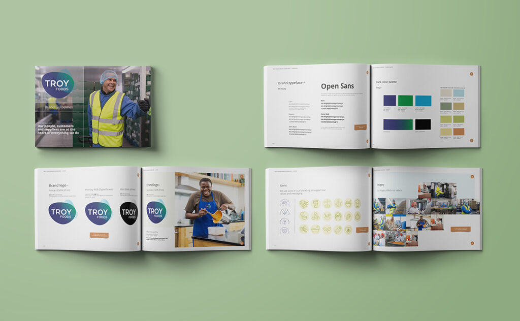 Mint Leeds UK Brand Guide Design Food Industry 37