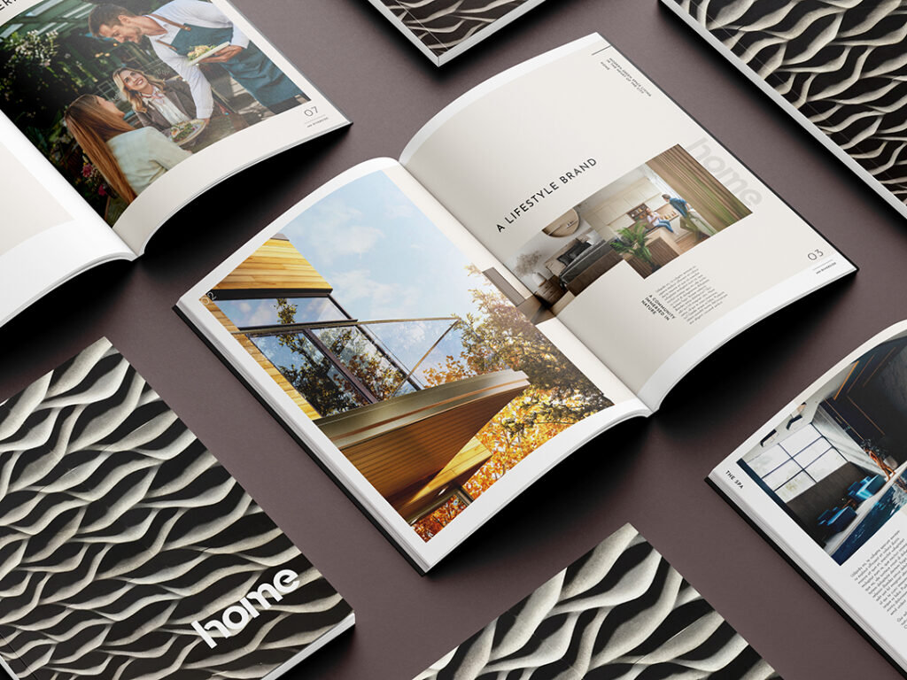 Mint London Leeds UK Exclusive Residential Property Brochure Design