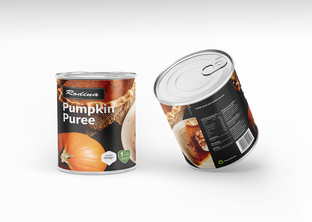 Mint UK Design Agency Packaging Can Labels